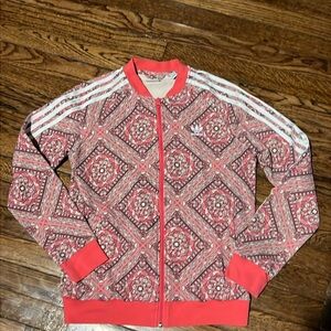 adidas quilted track jacket size youth large